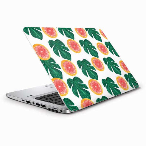 Bouffants and Broken Hearts Tropical Leaves and Citrus HP Elitebook Skin